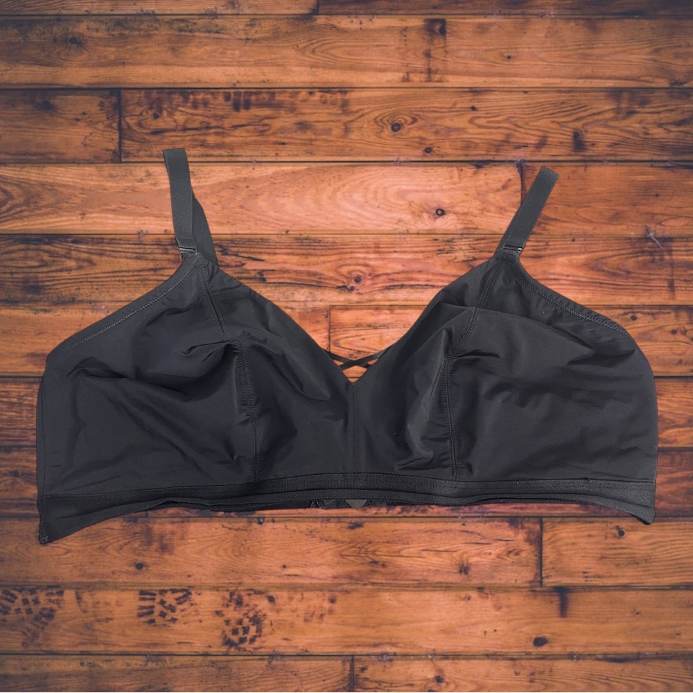 5 for $25🔥Torrid Curve Black Wireless Black Bralette 2DDD-G (42G-44G)‎